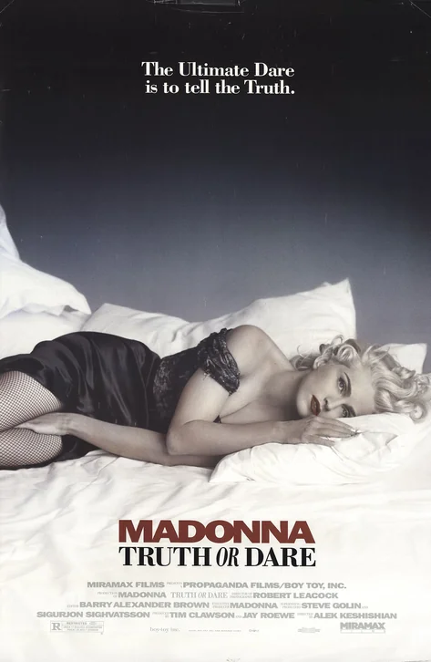 Madonna: Truth or Dare Movie Poster