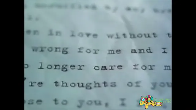 The Love Letter Scene 2