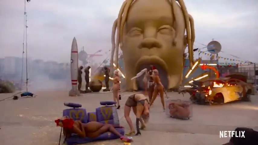 Travis Scott: Look Mom I Can Fly Scene 3