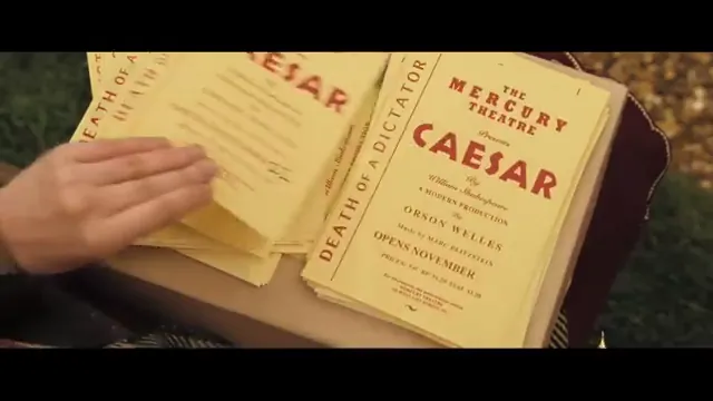 Me and Orson Welles Scene 1