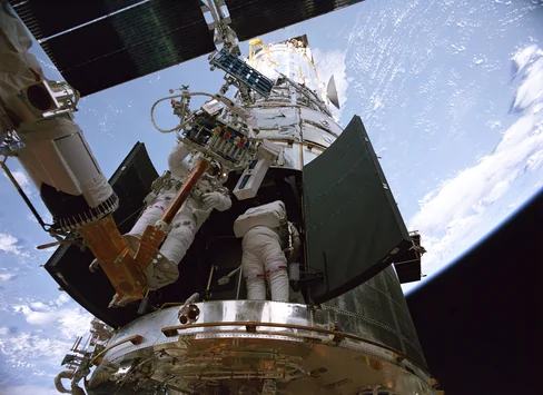 Hubble 3D Movie Poster