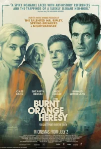 The Burnt Orange Heresy Movie Poster