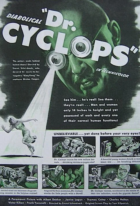 Dr. Cyclops Movie Poster