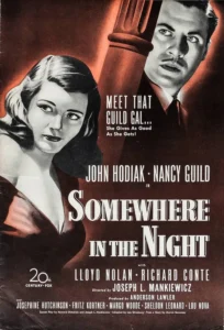Somewhere in the Night Movie Poster