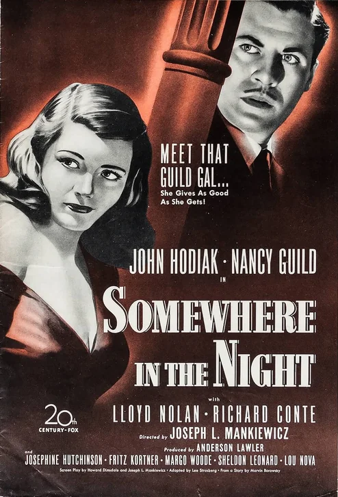 Somewhere in the Night Movie Poster