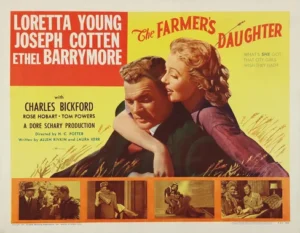 The Farmer's Daughter Movie Poster