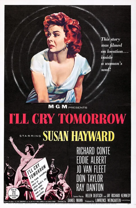 I'll Cry Tomorrow Movie Poster