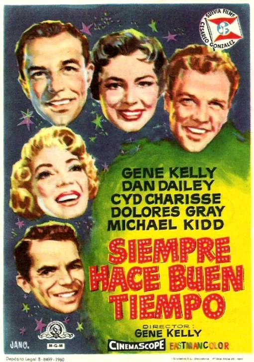 It's Always Fair Weather Movie Poster