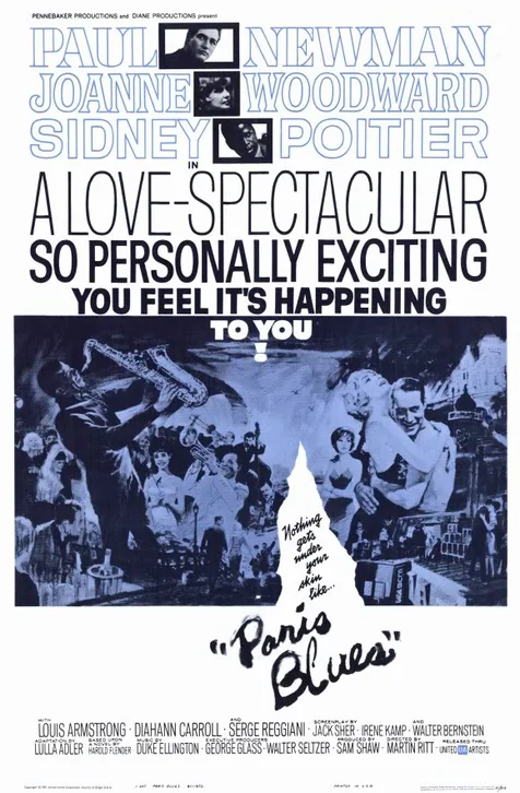 Paris Blues Movie Poster