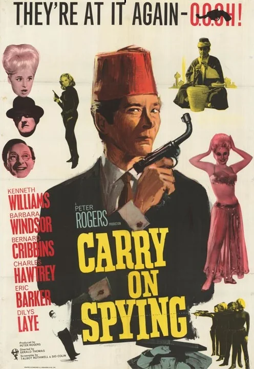 Carry On Spying Movie Poster