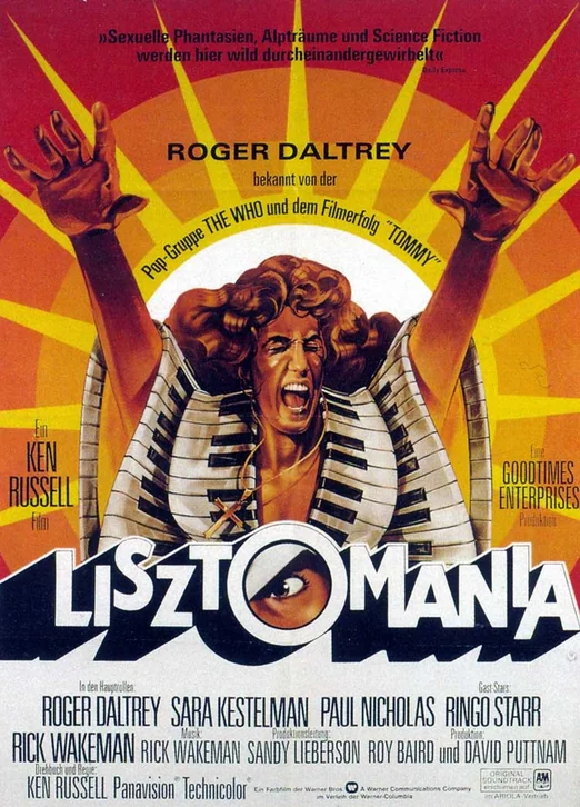Lisztomania Movie Poster