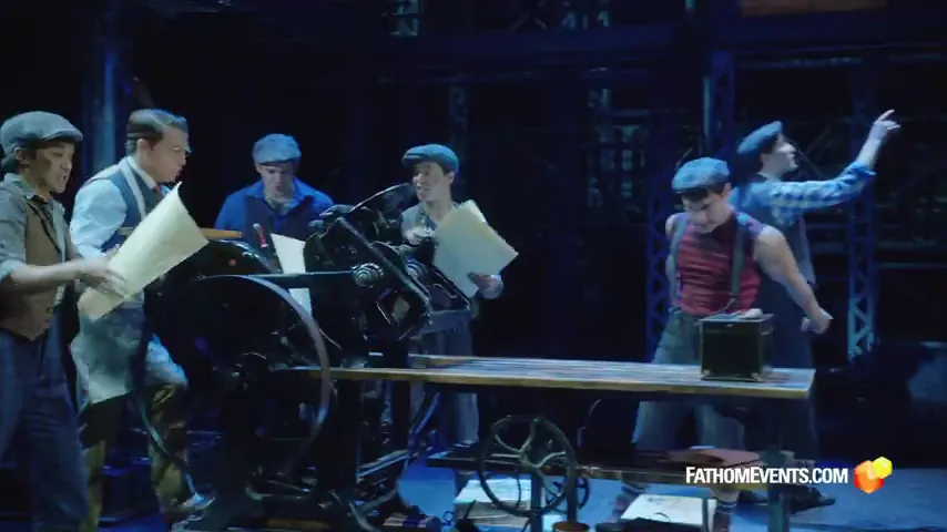 Newsies: The Broadway Musical Scene 3