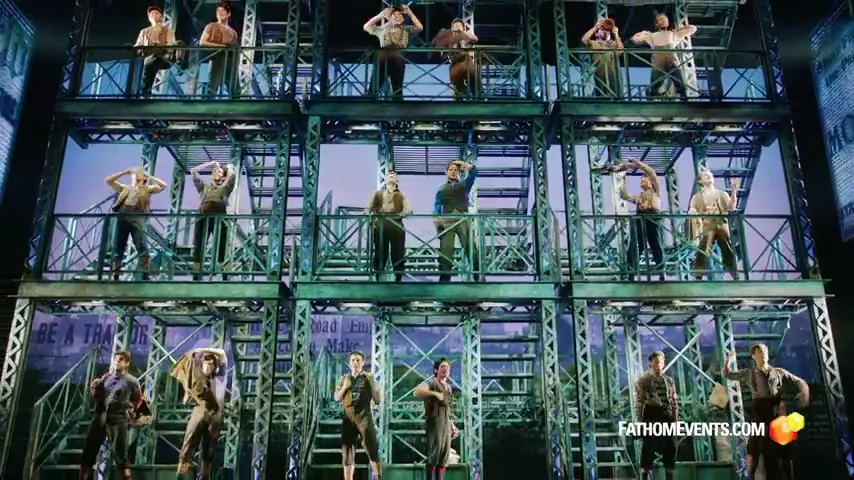 Newsies: The Broadway Musical Scene 4