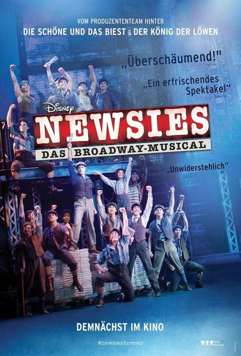 Newsies: The Broadway Musical Movie Poster