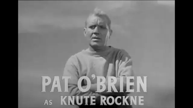 Knute Rockne All American Scene 5