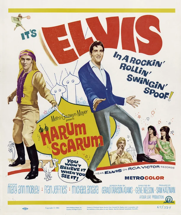 Harum Scarum Movie Poster