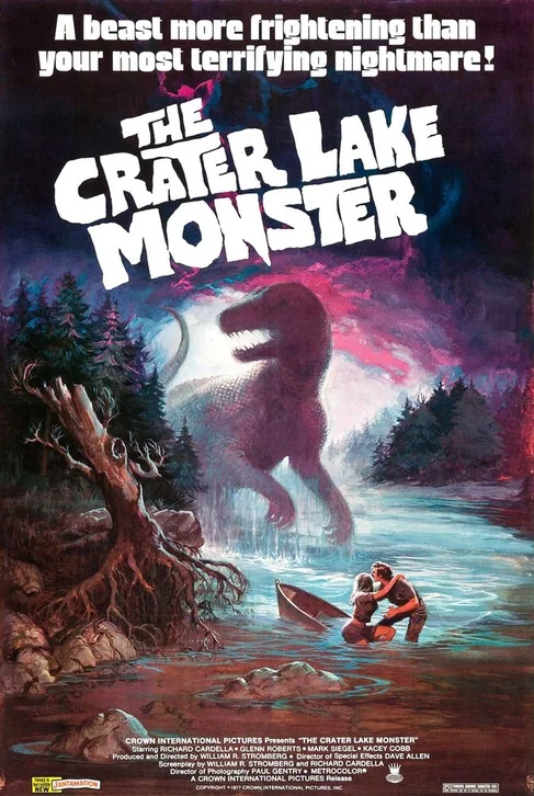 The Crater Lake Monster Movie Poster