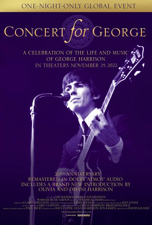 Concert for George Movie Poster