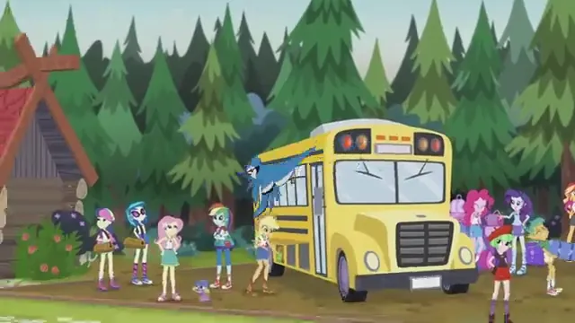 My Little Pony: Equestria Girls - Legend of Everfree Scene 1