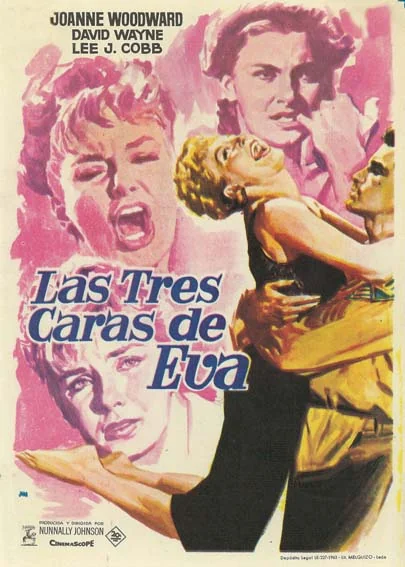 The Three Faces of Eve Movie Poster