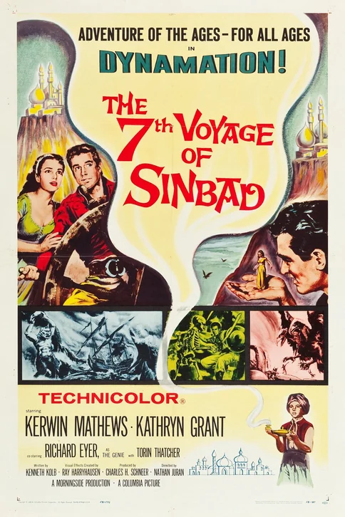 The 7th Voyage of Sinbad Movie Poster