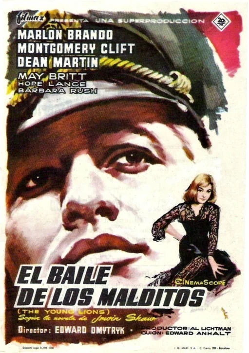 The Young Lions Movie Poster