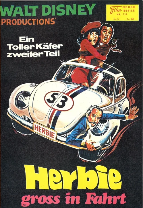 Herbie Rides Again Movie Poster