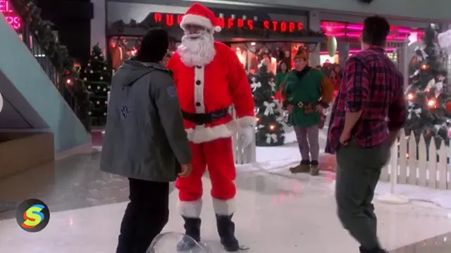 Santa with Muscles Scene 1