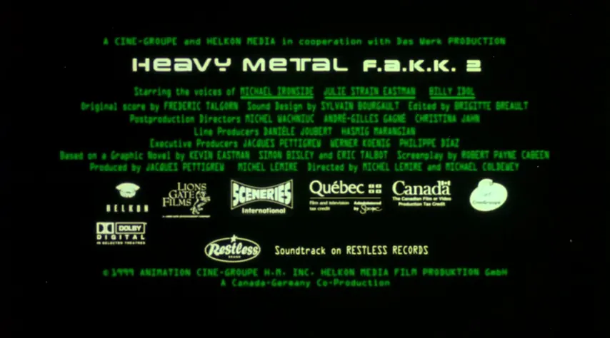 Heavy Metal 2000 Scene 5