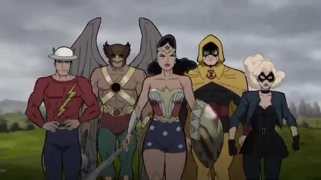 Justice Society: World War II Scene 5