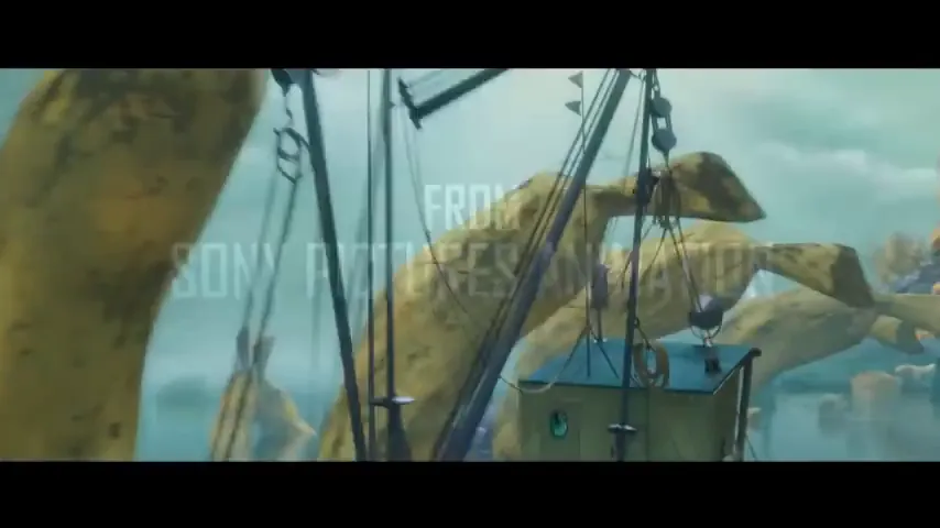 Cloudy with a Chance of Meatballs 2 Scene 2