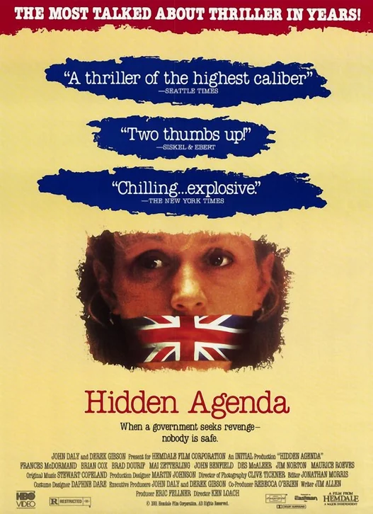 Hidden Agenda Movie Poster